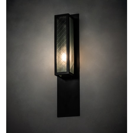 Meyda Tiffany Quadrato 24" Tall Wall Sconce Bronze