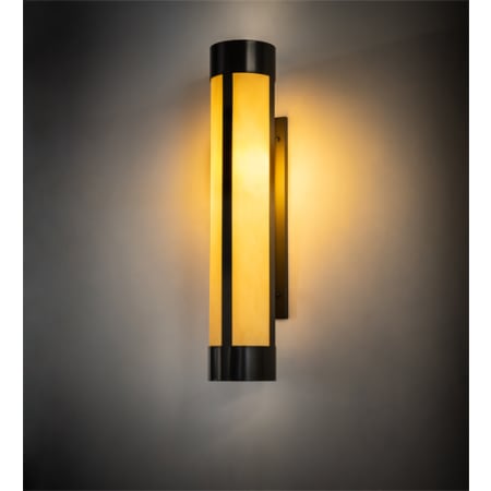 Meyda Tiffany Cartier 30" Tall Wall Sconce Timeless Bronze