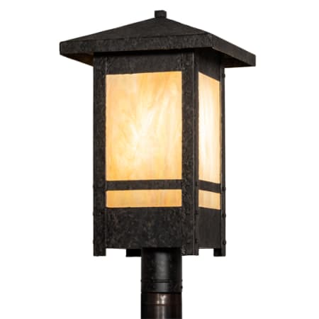 Meyda Tiffany Irwindale 25" Tall Post Light Coffee Bean
