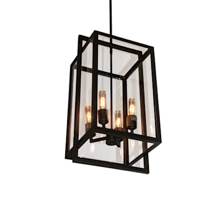 Meyda Tiffany 4 Light 13" Wide Pendant Oil Rubbed Bronze