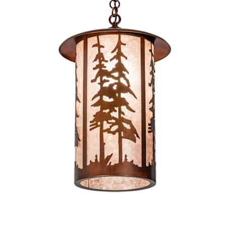 Meyda Tiffany 14" Wide Pendant Vintage Copper