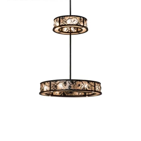 Meyda Tiffany Whispering Pines 16 Light 56" Wide Ring Chandelier N/A