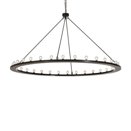 Meyda Tiffany Loxley 32 Light 96" Wide Ring Chandelier Timeless Bronze