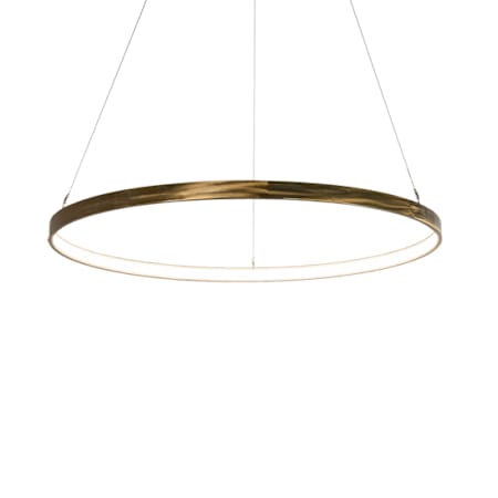 Meyda Tiffany 48" Wide Suspension Pendant Brass Tint