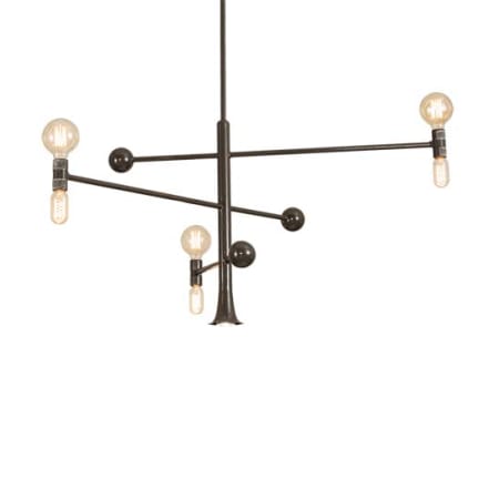 Meyda Tiffany Alva 3 Light 48" Wide Sputnik Chandelier N/A