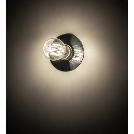 Meyda Tiffany Alva Asta 4" Tall Wall Sconce Mirror