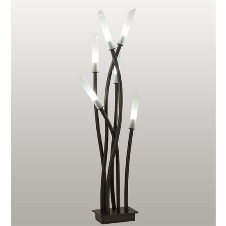 Meyda Tiffany Titicaca 6 Light 42" Tall Tree Table Lamp Oil Rubbed Bronze
