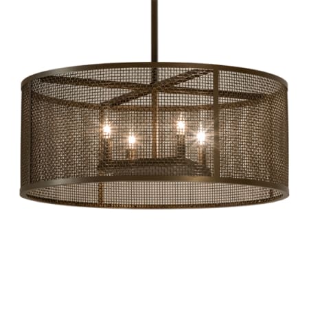 Meyda Tiffany 4 Light 24" Wide Cage Pendant N/A