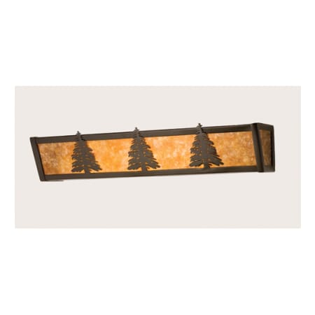 Meyda Tiffany Pine Tree 24" Wide Bath Bar Timeless Bronze