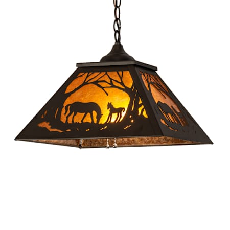 Meyda Tiffany 23" Wide Pendant Oil Rubbed Bronze
