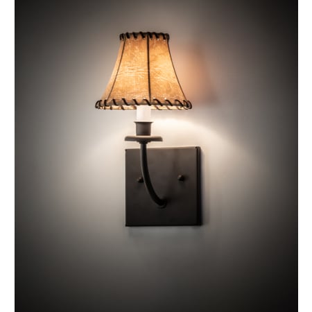 Meyda Tiffany Laredo 12" Tall Wall Sconce Oil Rubbed Bronze