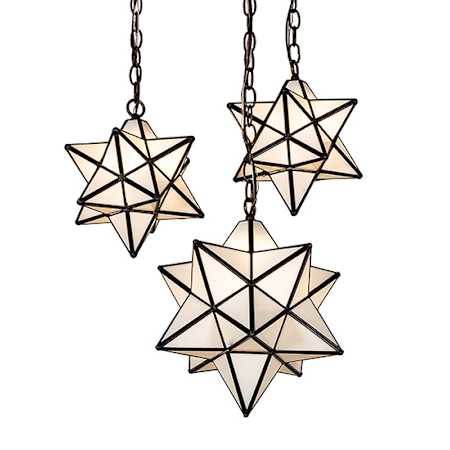 Meyda Tiffany 3 Light 22" Wide Multi Light Pendant Antique Copper