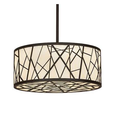 Meyda Tiffany 24" Wide Pendant Oil Rubbed Bronze