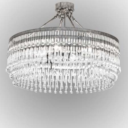 Meyda Tiffany Corsica 4 Light 35" Wide Crystal Ring Chandelier N/A