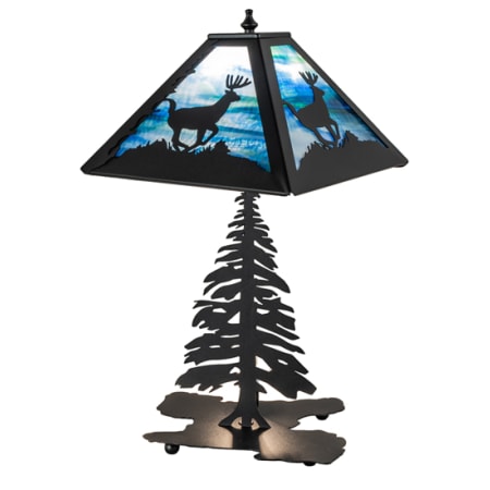 Meyda Tiffany Lone Deer 22" Tall Buffet Table Lamp N/A