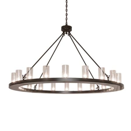Meyda Tiffany Loxley 20 Light 60" Wide Ring Chandelier Timeless Bronze