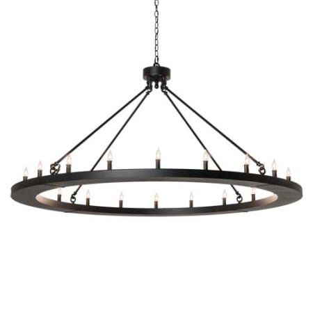 Meyda Tiffany Loxley 20 Light 60" Wide Taper Candle Ring Chandelier N/A
