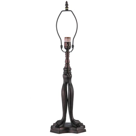 Meyda Tiffany Lionfoot 16" Tall Lamp Base Mahogany Bronze