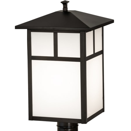 Meyda Tiffany Seneca 21" Tall Post Light Craftsman Brown