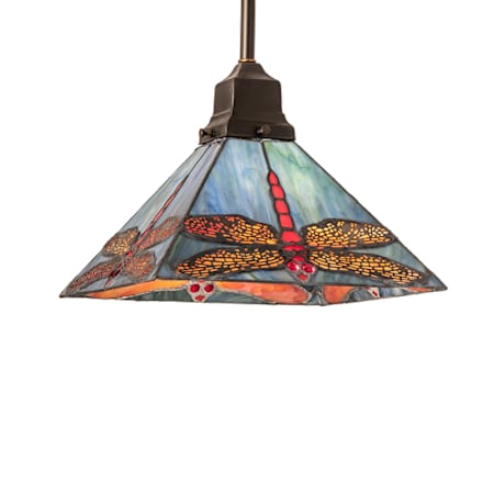 Meyda Tiffany 14" Wide Pendant Antique Copper