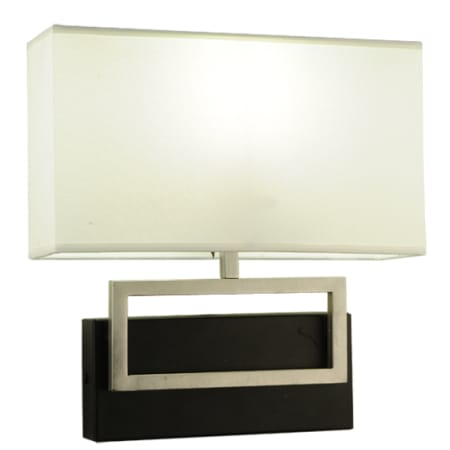 Meyda Tiffany Westin 13" Tall Wall Sconce Brushed Stainless Steel
