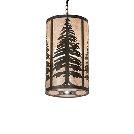 Meyda Tiffany 4 Light 14" Wide Pendant Oil Rubbed Bronze