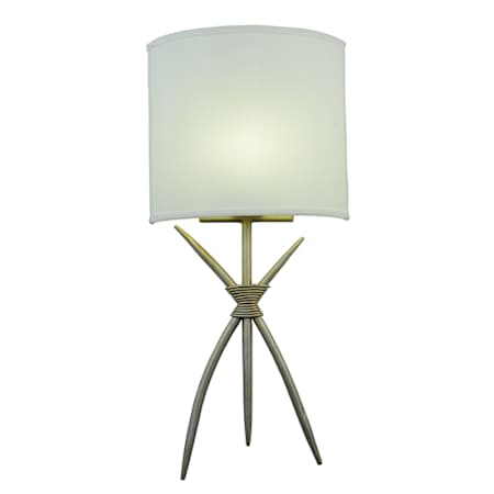 Meyda Tiffany Sabre 24" Tall Wall Sconce Champagne Silver Metallic