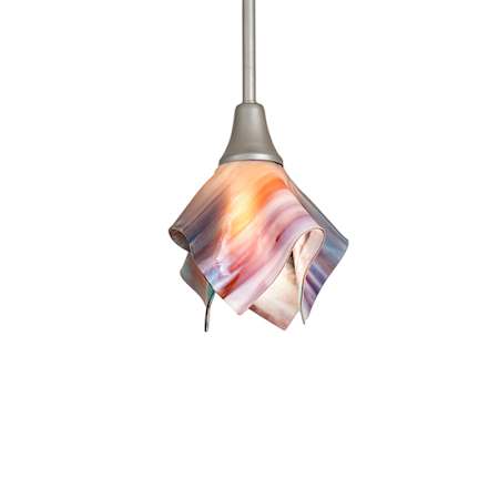Meyda Tiffany 9" Wide Mini Pendant Nickel
