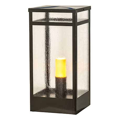 Meyda Tiffany Quadrato 31" Tall Post Light Oil Rubbed Bronze