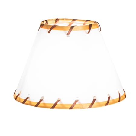 Meyda Tiffany Rawhide 4" Tall Lamp Shade Mahogany Bronze