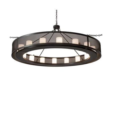 Meyda Tiffany Loxley 16 Light 78" Wide Ring Chandelier Timeless Bronze