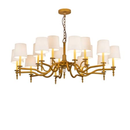 Meyda Tiffany Toby 15 Light 52" Wide Chandelier N/A