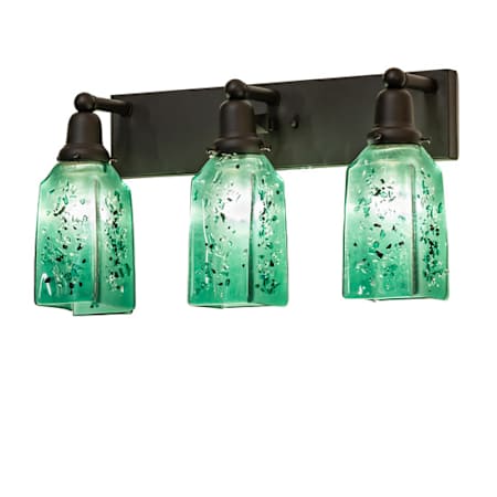 Meyda Tiffany 3 Light 12" Tall Wall Sconce Oil Rubbed Bronze