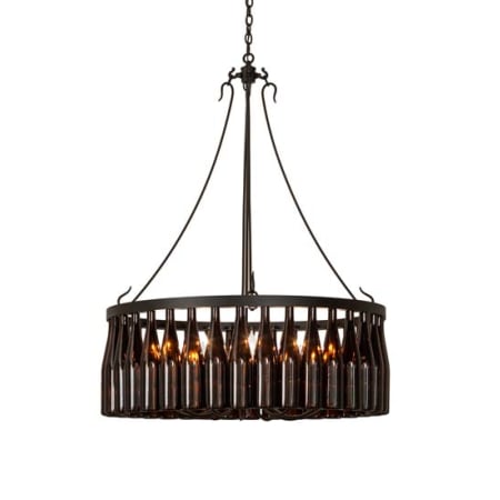Meyda Tiffany Tuscan Vineyard 12 Light 36" Wide Ring Chandelier N/A