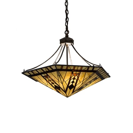 Meyda Tiffany 4 Light 27" Wide Pendant Antique Copper