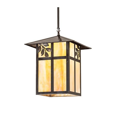 Meyda Tiffany 23" Wide Pendant Craftsman Brown