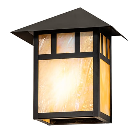 Meyda Tiffany 11" Tall Wall Sconce Craftsman Brown