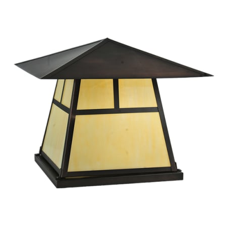 Meyda Tiffany Stillwater 13" Tall Post Light Mahogany Bronze