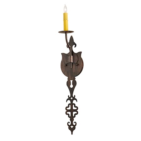 Meyda Tiffany 25" Tall Wall Sconce Bronze