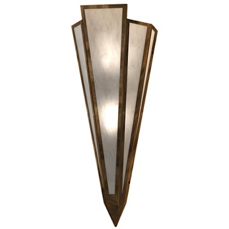 Meyda Tiffany 2 Light 22" Tall Wall Sconce Antique Copper