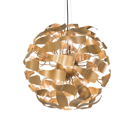 Meyda Tiffany Muette 8 Light 30" Wide Globe Chandelier Champagne Metallic