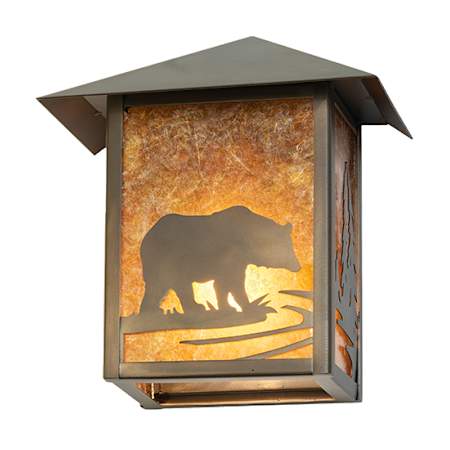 Meyda Tiffany 11" Tall Wall Sconce Antique Copper