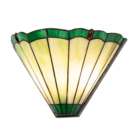 Meyda Tiffany 2 Light 7" Tall Wall Sconce Mahogany Bronze