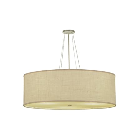 Meyda Tiffany Cilindro 4 Light 36" Wide Pendant Nickel