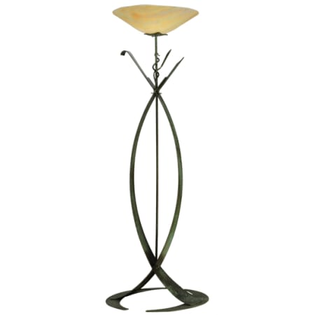 Meyda Tiffany 67" Tall Torchiere Floor Lamp Tarnished Copper