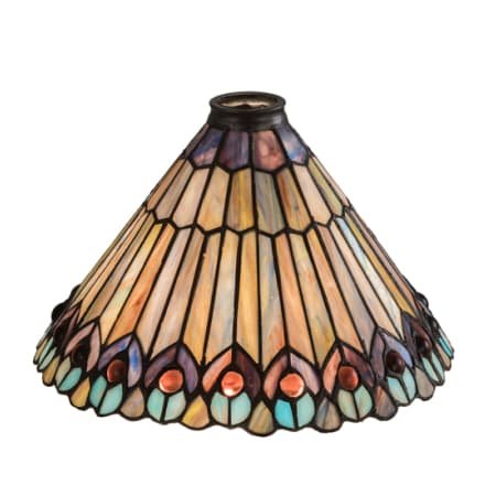 Meyda Tiffany Tiffany Jeweled 7" Tall Lamp Shade N/A