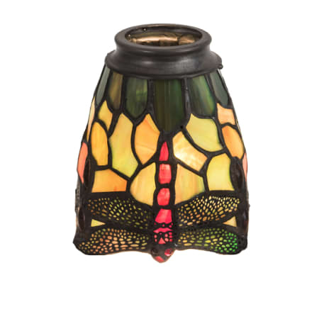 Meyda Tiffany Head Dragonfly 4" Tall Lamp Shade N/A