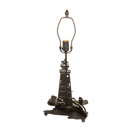 Meyda Tiffany Lighthouse 23" Tall Lamp Base N/A