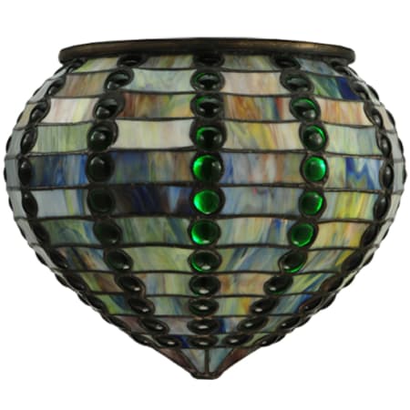 Meyda Tiffany Jeweled Beehive 11" Tall Lamp Shade N/A