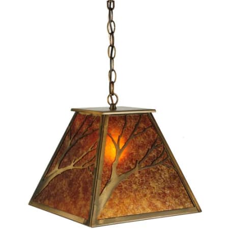 Meyda Tiffany Branches 19" Wide Pendant Antique Copper